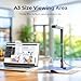 CZUR Fancy S Pro 12MP USB Document Camera for Teacher, 4K Webcam with Microphone and LED Light, Up to 60fps, Auto Focus, for Remote Teaching, Live Streaming, Web Conference, for Mac and Windows