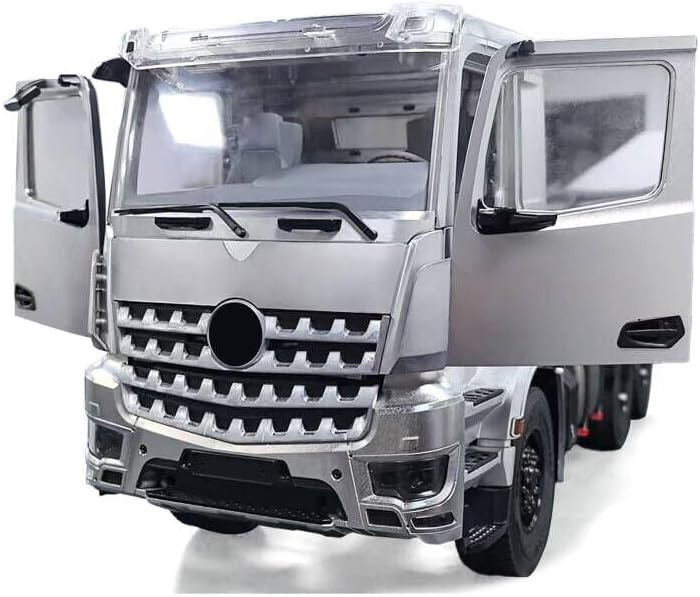 Full Metal Cabin Shell Kits Openable Doors Suitable for 1/14 RC Tamiya Tractor Truck 3348 3363 1851 Remote Control Dumper Cars Cab Model Par Hobby Grade Model for Ages 14+