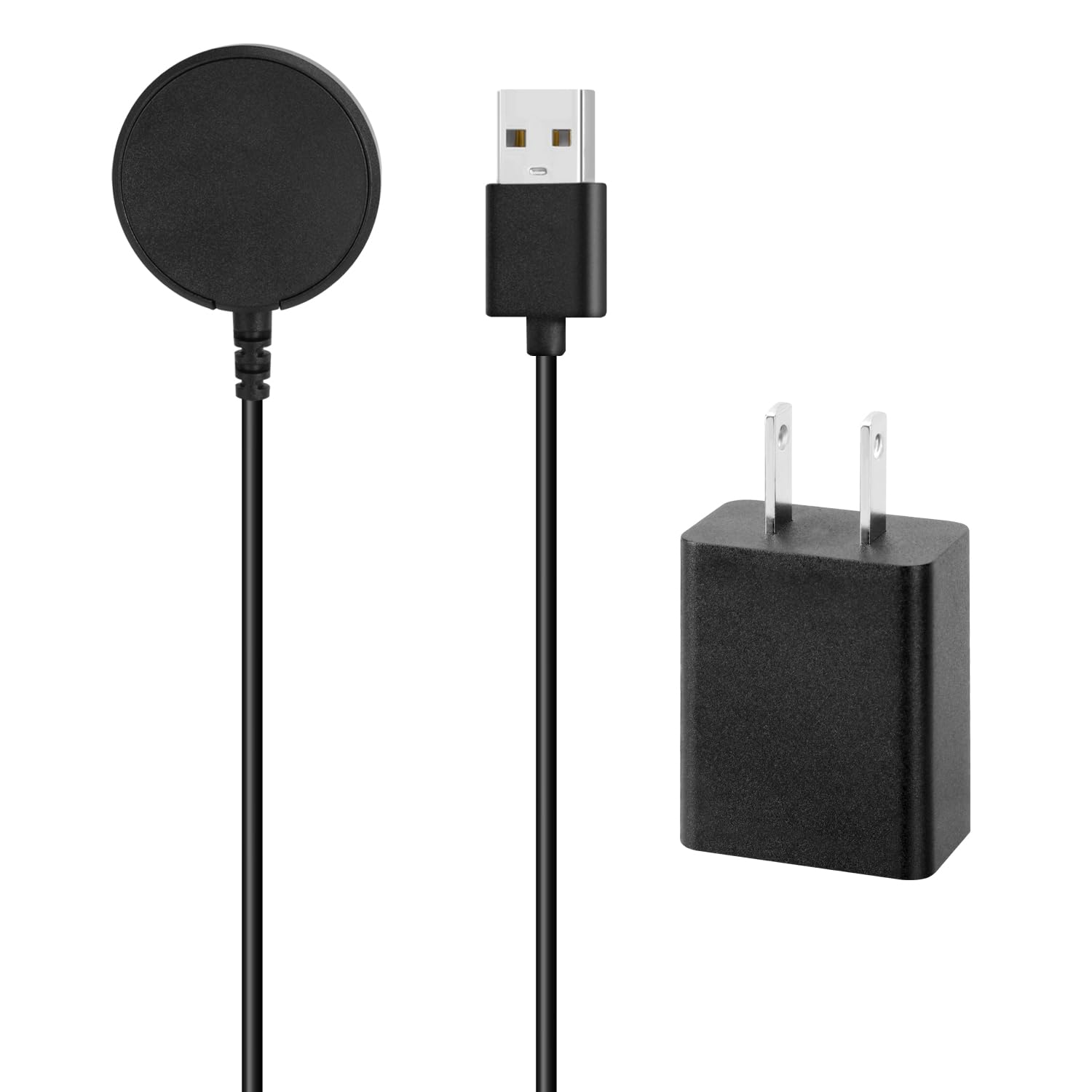 Charger for Samsung Watch with Charging Cable (1 m), for Magnetic Galaxy Watch Ultra/FE/8/8 Classic/7/6/6 Classic/5/5 Pro/4/4 Classic/3/Active 2/Active