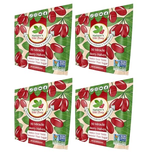 Nature’s Wild Berry 4 Count Freeze-Dried Berry Box for 50 Pack Program