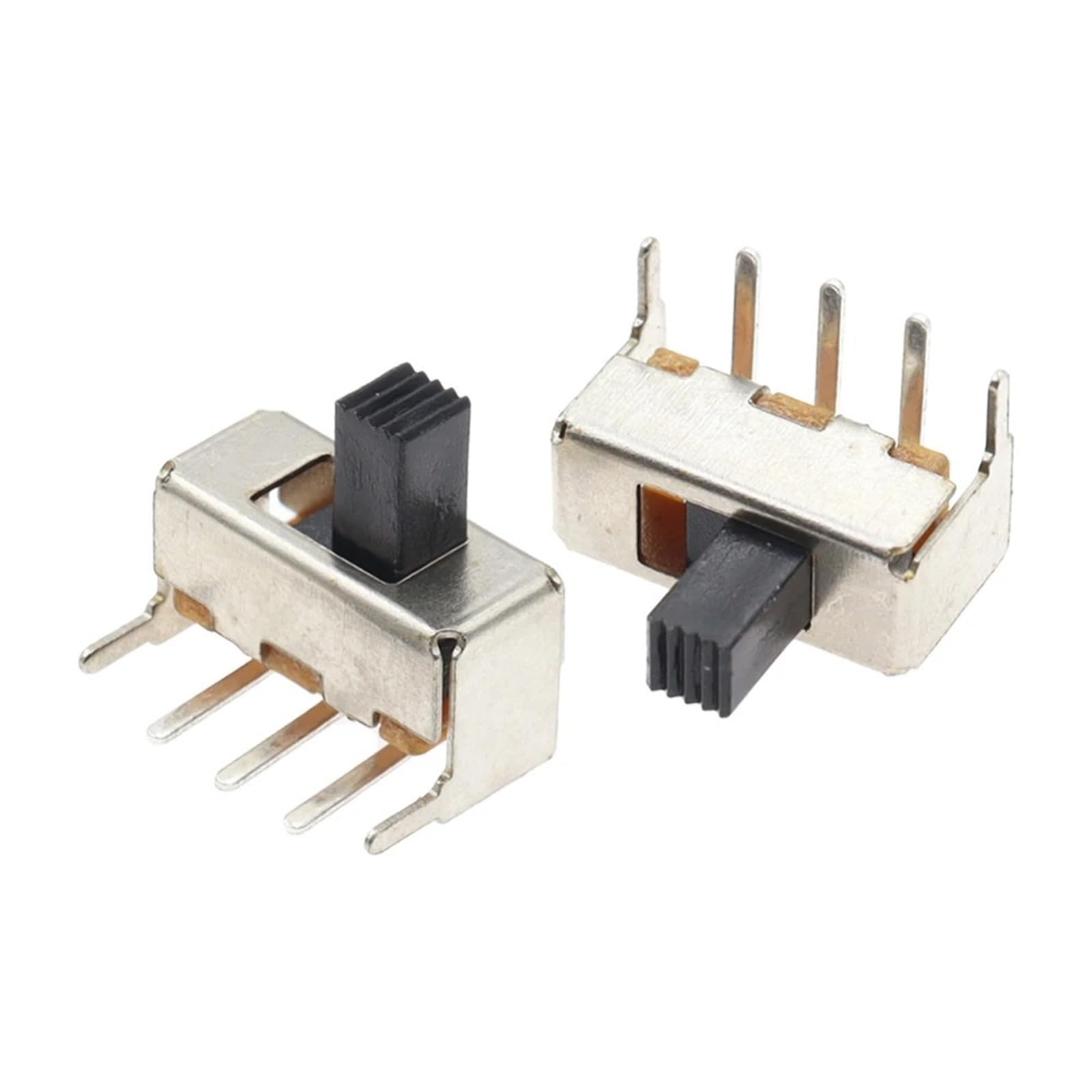 Interrupteur à bascule SS12F23 horizontal à levier 5mm pour PCB compact