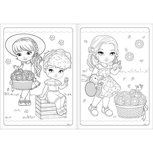 Tilibra - Álbum para Colorir Jolie 8 Folhas -, 317039