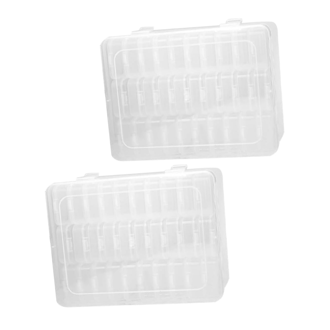 Boîte de rangement à compartiments amovibles pour perles et petites pièces