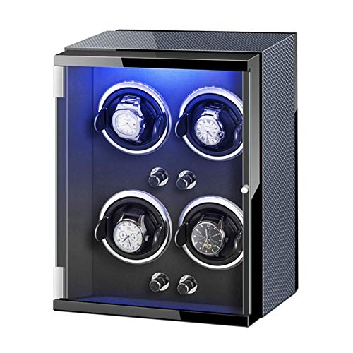 Estuche para relojes automáticos exterior de cuero para salón u oficina