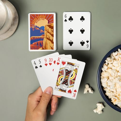 Baraja de 52 cartas poker Hiker Grand Canyon miniatura 2