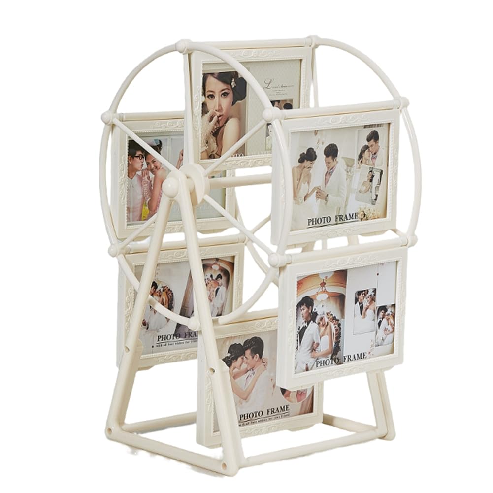 Cadre Photo Géante Rotatif Vintage Rétro Cosmin pour Décoration Maison