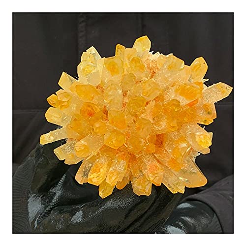 Pierre minérale AMUCK grappe de cristal transparent d'exception