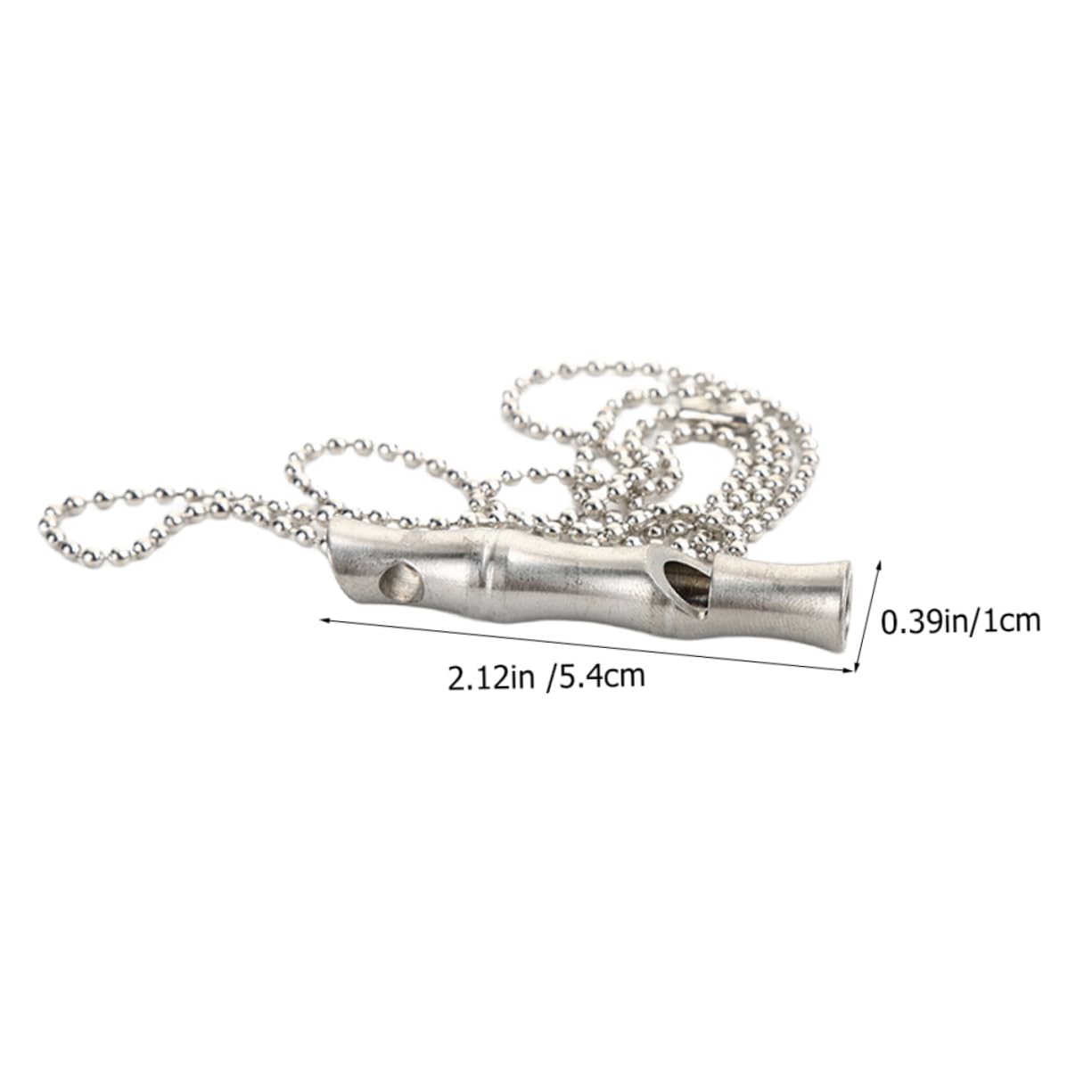 GALPADA Dog Training Whistle Chain Whistle for Dog and Bird Training Lightweight for Outdoor Activities and Hiking