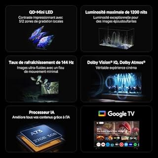 XIAOMI TV S Mini 75 2025,QLED, 75 inch, Mini LED, Dolby Vision, Dolby Atmos144Hz, 1200 nits
