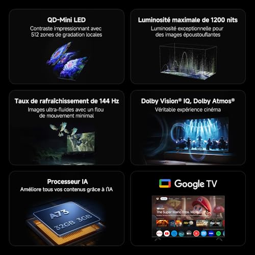 XIAOMI TV S Mini 75 2025 TV 75" Mini LED QLED 144Hz - photo 3