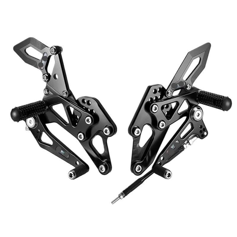Repose-pieds moto réglables pilote et arrière pour Yamaha R3 et MT-03