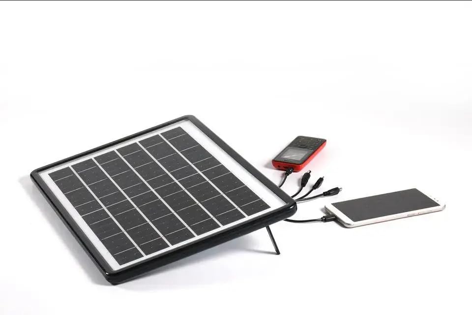 Solar Powerbank L3S4W-5000mAh mobiele telefoon zonne-oplader powerbank