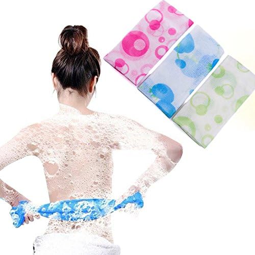 Magic Nylon Bath Cloth Towel Exfoliating Back Scrubber, Shower Washcloth for Men and Women by SameTech