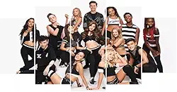 Kit quadro decorativo 5 peças 95x60cm Now United Membros Banda