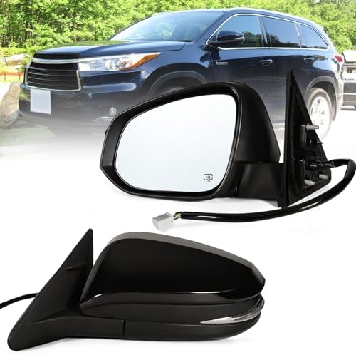 Mirrors For Ford F150 Driver Side Power Heated Mirror With Puddle Light For 2016-2019 Ford Explorer - Left Side 2014 Ford Explorer Passenger Side Mirror - Foto 6