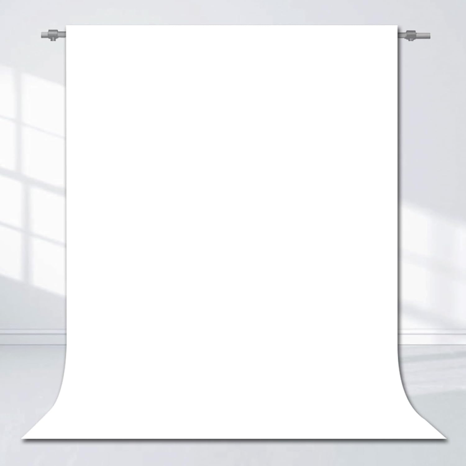 Fondo Fotográfico Blanco 6x9FT para Estudio y Video Profesional