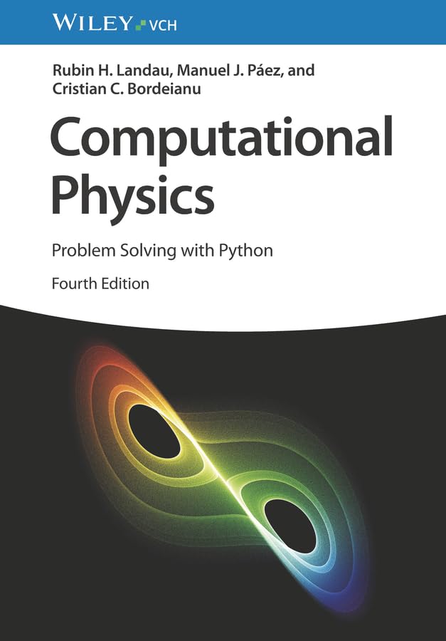 Computational Physics: Problem Solving with Python