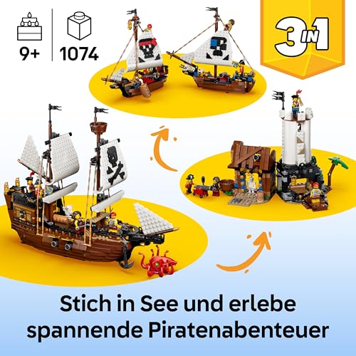 LEGO Creator 3in1 Legendäres Piratenschiff 31387 – Ansicht 2