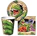Produktbild Tischdeko Dinosaurier (32 Teile) für 8 Jungs (Teller, Becher & Servietten)