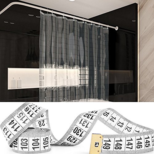 KS Handel 24 DUSCHVORHANG PEVA 3D Quadro LÄNGENAUSWAHL BIS 180 cm BREITE UND 300 cm LÄNGE MASSANFERTIGUNG