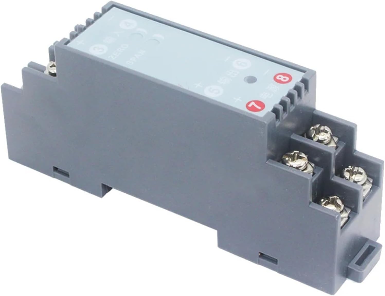 GLT-B 0-10V DC Signal Converter 4-20mA Signal Isolation Transmitter high Voltage Current Transmitter(0-100V to 4-20mA)