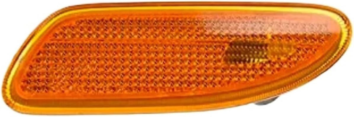 Car turn signal Fit For Mercedes-Benz C-Class W203 US Spec 2001-2007 Front Bumper Side Lights Front Bumper Side Lights Width Lights L-ed Headlights(Yellow R)
