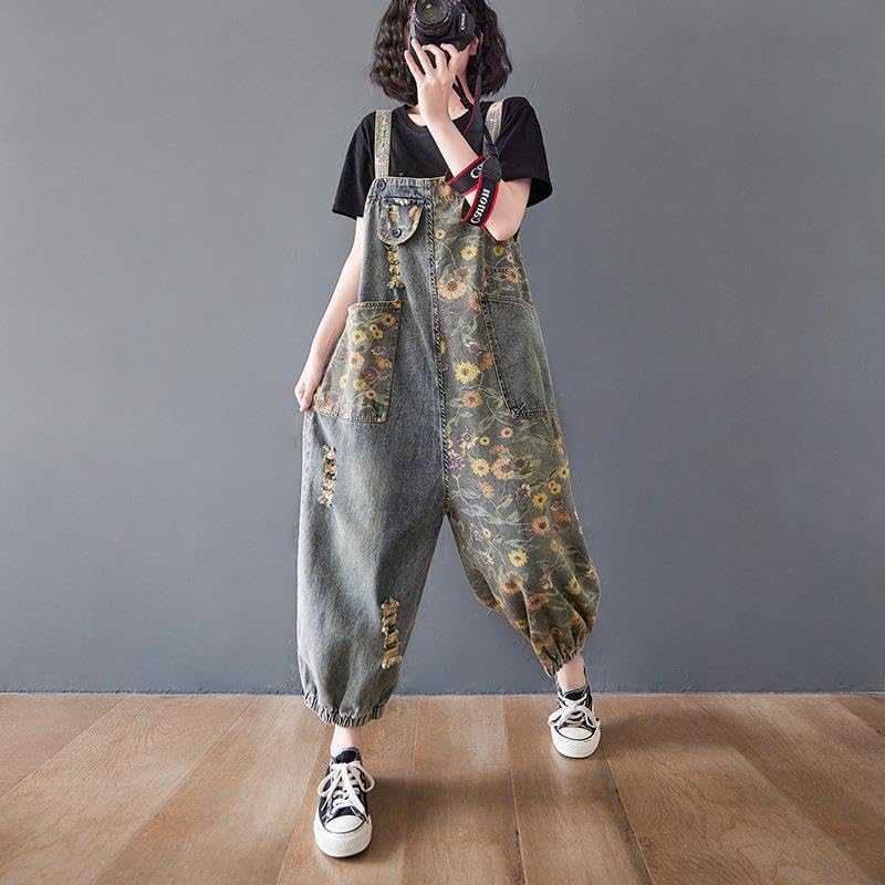 Fashion Art Plus Size Printed Women's Cowboy Work Clothes - Legged Cowboy Pants3