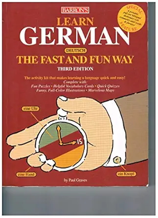 Learn German the Fast and Fun Way 3rd Edition book cover
