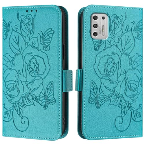 Ochronne etui na telefon Kompatybilny z etui Motorola Moto G Stylus 2021 4G, etui z portfelem Slim PU skórzany futerał na telefon z klapką Folio, odporny na wstrząsy futerał ochronny z uchwytami na ka