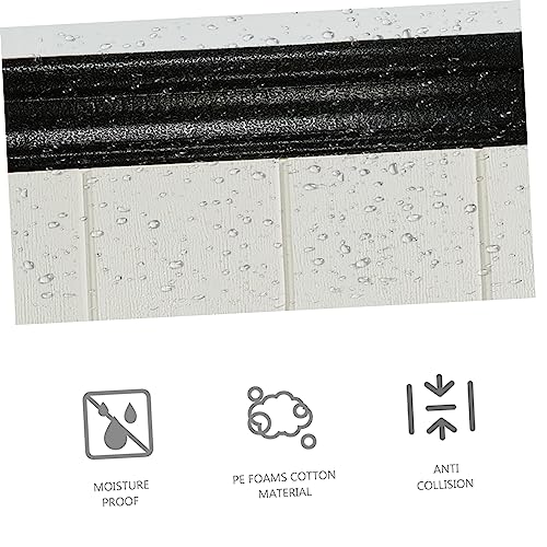 HOMSFOU 4 Pcs linha da cintura do adesivo de parede adesivo de parede decorativo Adesivo decorativo