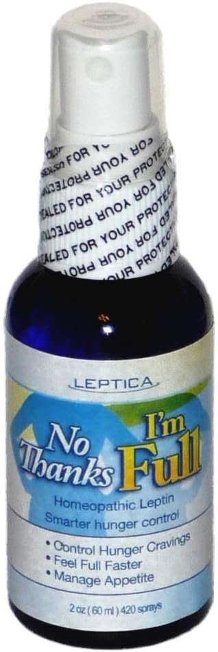 No Thanks I'm Full - Leptin Activator Spray - 2 Ounce