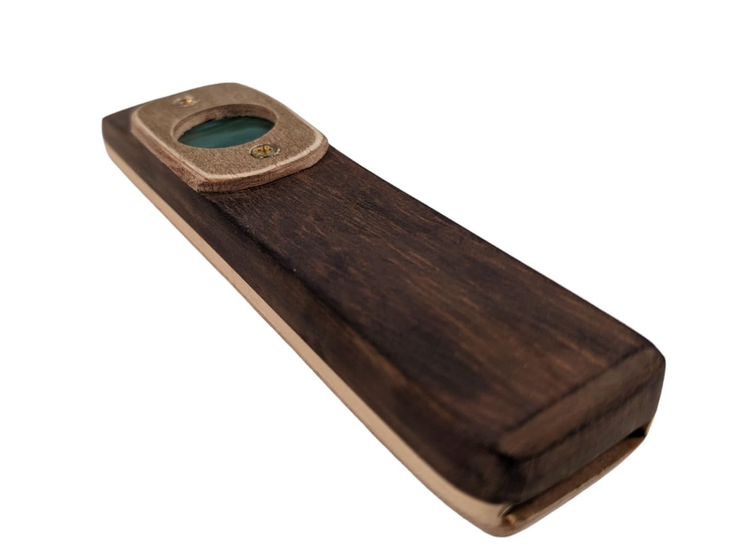 1 x vietnamesisches Profi-Kazoo, Holz, 11 cm, Fair-Trade