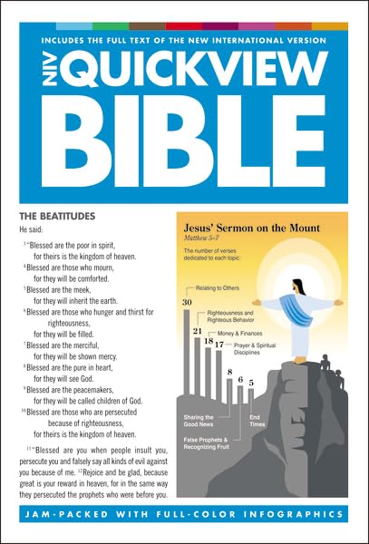 NIV, QuickView Bible, Hardcover Hardcover – September 30, 2012