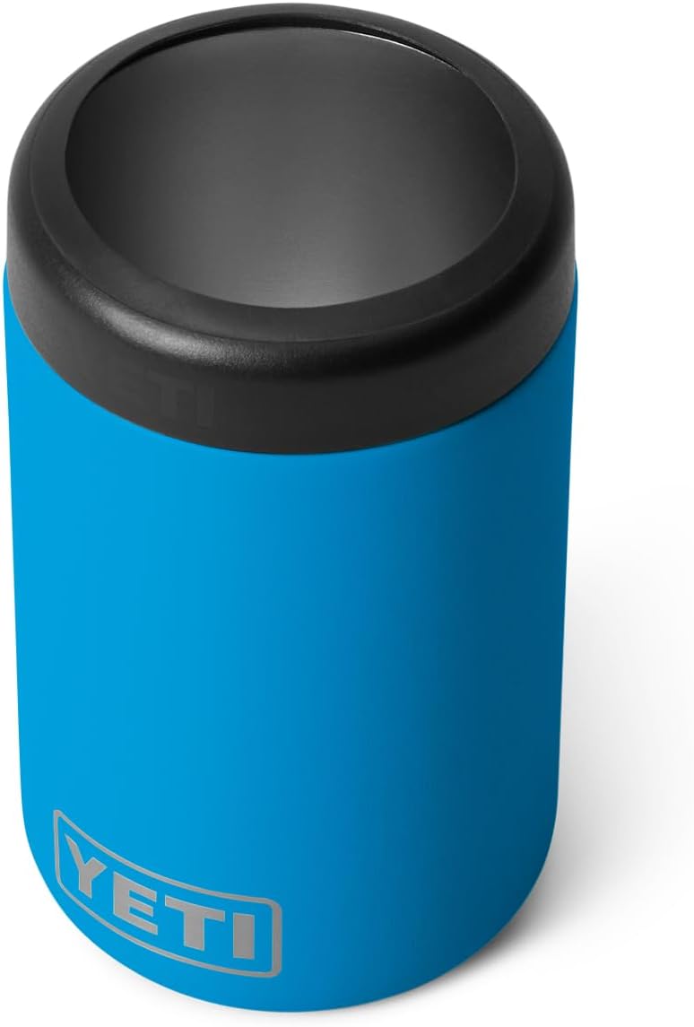 YETI Rambler 12 oz. Colster Can Insulator for Standard Size Cans, Big Wave Blue (NO CAN INSERT)