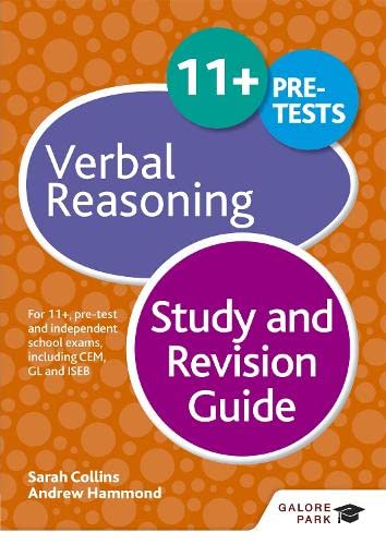 11+ Verbal Reasoning Study and Revision Guide: For 11+, pre-test and ...