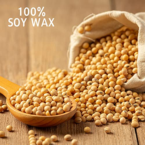 Aronica Coffee Candle 5.64Oz, Premium Americano Scent, 25 Hours Burn Time, Long Lasting Soy Wax Candles For Home #TOP5