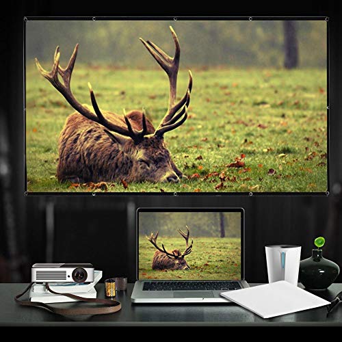 Pantalla para proyector portátil 60 pulgadas 16:9 plegable miniatura 2