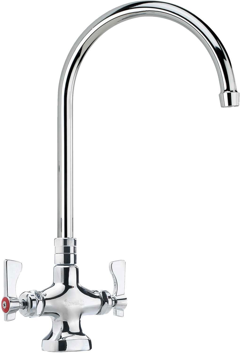 Krowne Royal Series Single Deck Mount Pantry Faucet, 6" Gooseneck Spout, 16-301L