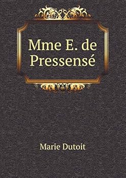 Paperback Mme E. de Pressens? [French] Book