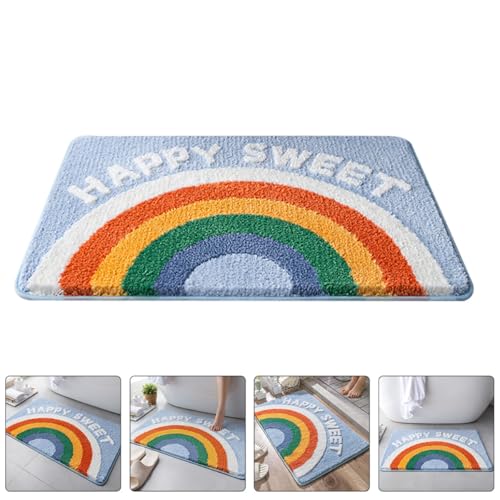 Alfombra de diseño moderno arcoíris para dar vida a tu cocina 8