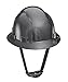 Acerpal Updated Vented Full Brim Hard Hat, Classic Black Carbon Fiber Gloss, Padded, OSHA Construction Safety Approved Hardhats, Hard Hats for Men, Cascos De Construccion Helmet.