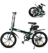 Amazon | RIOKO電動アシスト自転車 公道可 免許不要 折りたたみ