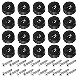 Photo Gallery patikil piedini in gomma, set da 20, 0.94"x0.35", piedini per taglieri antiscivolo con rondella e viti in acciaio inossidabile nero per elettrodomestici da cucina e mobili Photo Gallery patikil piedini in gomma, set da 20, 0.94"x0.35", piedini per taglieri antiscivolo con rondella e viti in acciaio inossidabile nero per elettrodomestici da cucina e mobili