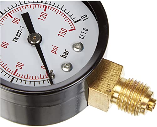 Aqua Control C6199 manometer, 0-10 bar 1/4" en 1/2" schroefdraad, 1 stuk - Image 5