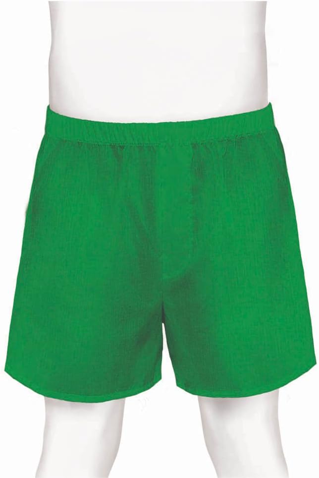 green boxer shorts