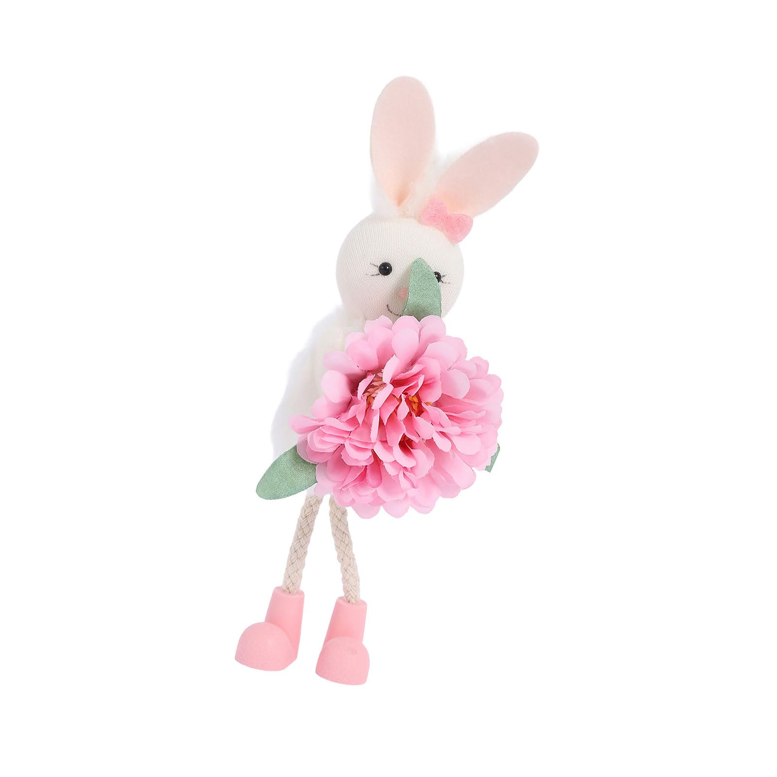 Buxuaaaa A Buxuaaa 3D Easter Rabbits Ngelic Hanging Ornament For Spring Home Decor Rabbits Ornament