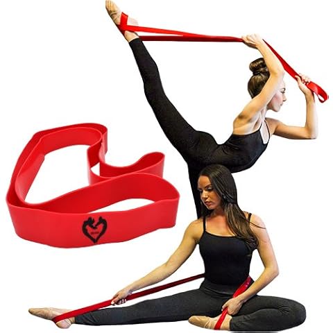 Myosource Kinetic Bands iStretch Resistance Stretching Strap for Ballet Cheerleading Dance Gymnastics Flexibility Cover