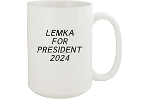 Lemka For President 2024: Drink Mug With Lemka-tic Humor!