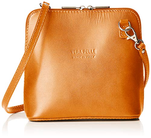 Chicca Tutto Moda Unisex adulto CBC18133GF22 Bolso de mensajero Marrón Size: 9x17x17 cm (W x H x L) Cover