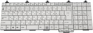 ノートパソコンキーボード適用する 日本語キーボードテンキー付き 白Fujitsu 富士通 LIFEBOOK A576 A572/E A572/F A574/HX A574/KX A574/MX A574/H A573/G 等用 MP-10J60J03D853W CP634638-01 修理交換用